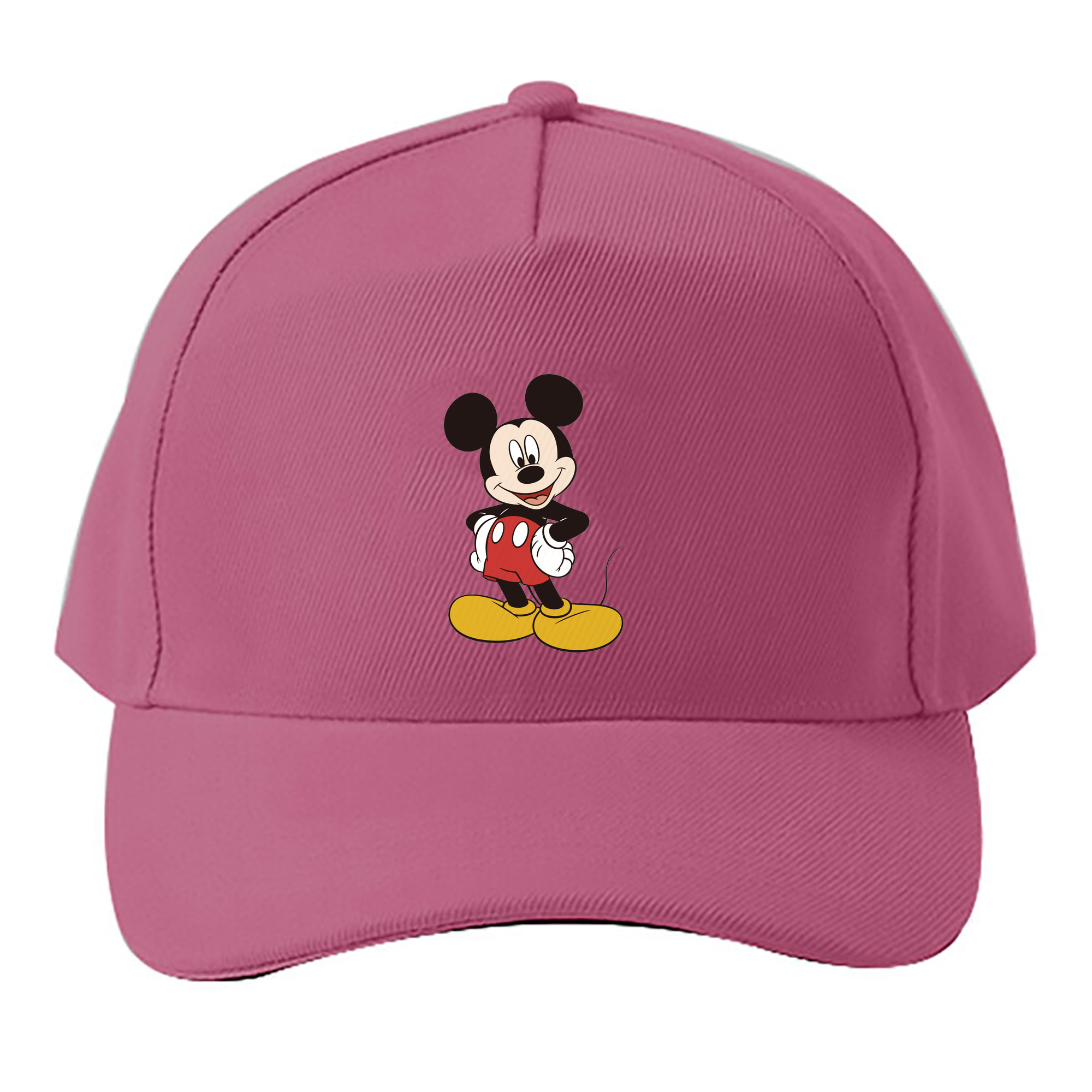 （画像用） ミッキーマウス Mickey Mouse ベースボールキャップ 綿100％ 男女兼用 帽子 スポーツ